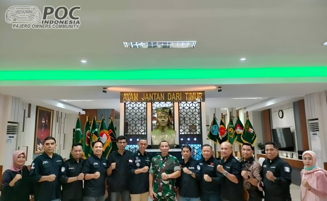 Pajero Owners Community - SCC dan Kodam VII Hasanuddin Jalin Sinergi dalam Kegiatan Sosial